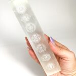 Régua de Selenita dos Chakras G