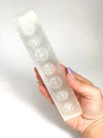 Régua de Selenita dos Chakras M - Imagem 3