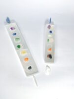 Régua de Selenita dos Chakras M - Imagem 2