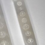Régua de Selenita dos Chakras M