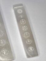 Régua de Selenita dos Chakras M