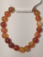 Pulseira Esfera Standart 6 ou 8mm: Olho de Tigre, Quartzo Rosa, Quartzo Verde, Jaspe Madeira, Hematita, Cornalina, Onix. - Imagem 5