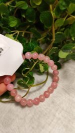 Pulseira Esfera Standart 6 ou 8mm: Olho de Tigre, Quartzo Rosa, Quartzo Verde, Jaspe Madeira, Hematita, Cornalina, Onix. - Imagem 3