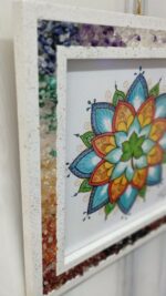 Mandalas com Cristais e moldura de cristais M - Imagem 10