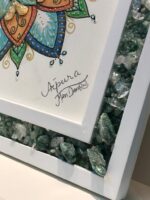 Mandalas com Cristais e moldura de cristais M - Imagem 9