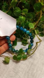 Pulseira Esfera PREMIUN 6 ou 8mm Cristal, Ametista, Citrino, Lapis Lazuli, Fluorita, Sangue de Dragão, Apatita - Imagem 8