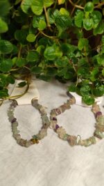 Pulseira de Cascalho PREMIUN Água Marinha, Labradorita, Fluorita, Ametista, Amazonita, Lápis Lazuli, Granada, Turquesa - Imagem 4