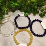 Pulseira Esfera PREMIUN 6 ou 8mm Cristal, Ametista, Citrino, Lapis Lazuli, Fluorita, Sangue de Dragão, Apatita