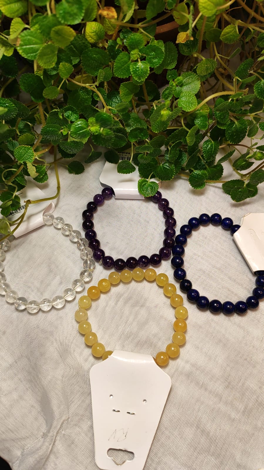 pulseira esfera premium 6 ou 8mm cristal, ametista, citrino, lapis lazuli, fluorita, sangue de dragão, apatita Pulseira Esfera PREMIUN 6 ou 8mm Cristal, Ametista, Citrino, Lapis Lazuli, Fluorita, Sangue de Dragão, Apatita - Imagem 1