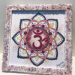 Mandalas com Moldura de Cristais P