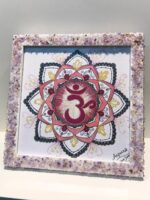 Mandalas com Moldura de Cristais P