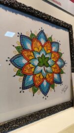 Mandalas com Moldura de Cristais P - Imagem 8