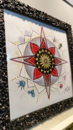 Mandalas com Moldura de Cristais P - Imagem 11