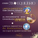 Kombo 3x + EQUILÍBRIO e ENERGIA - Terapia Individual